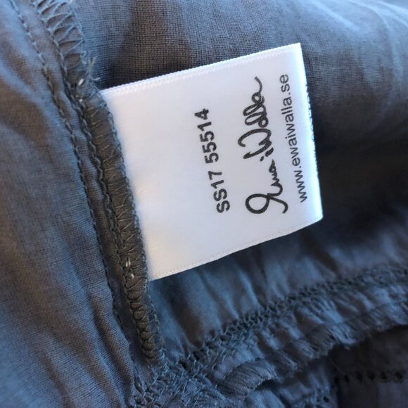 Ewa I Walla Dress Velvet Crochet Layered Lagenlook. - Picture 10 of 14